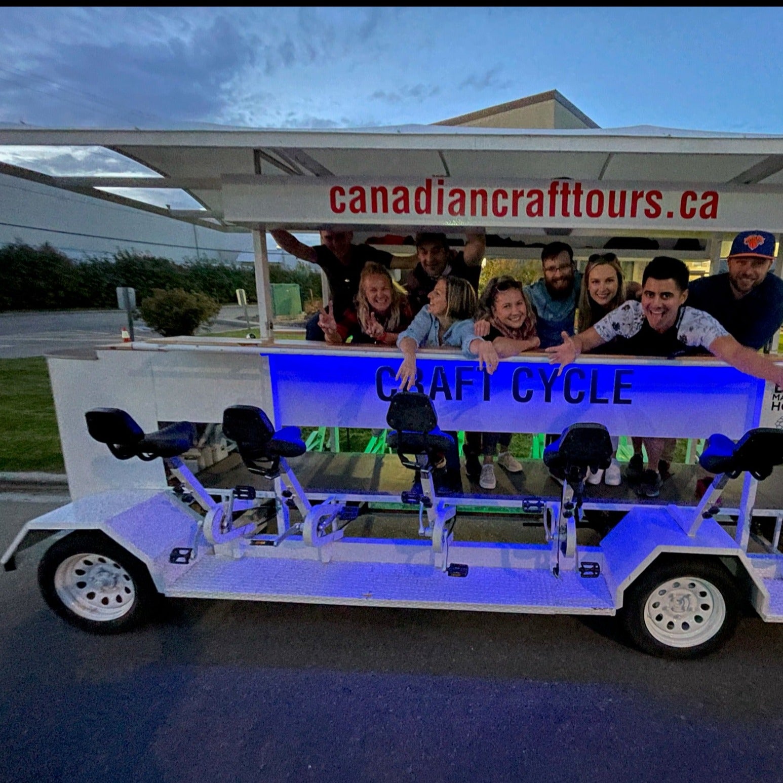 beer pedal cart Vancouver Beer Bike – Craft Brewery Tours
